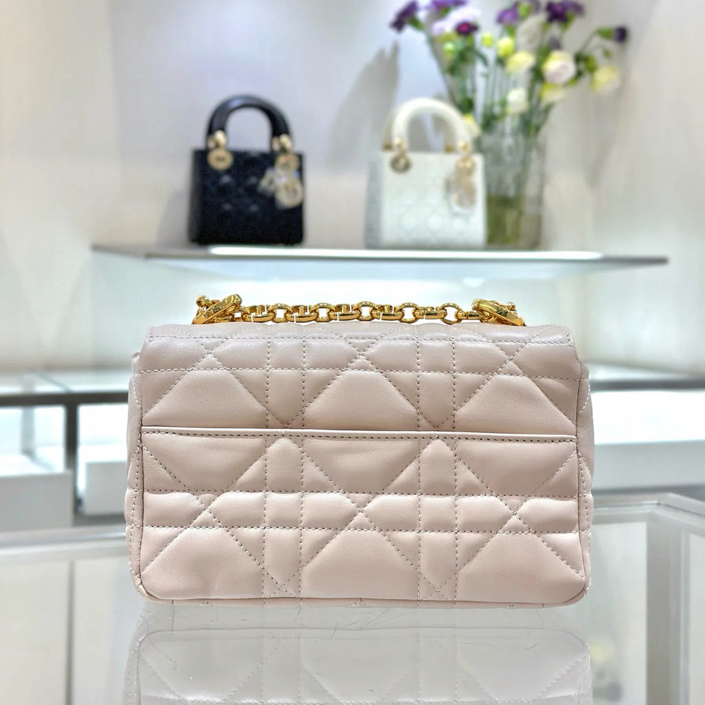 Small Chris 20 Cannage Chain Shoulder Bag