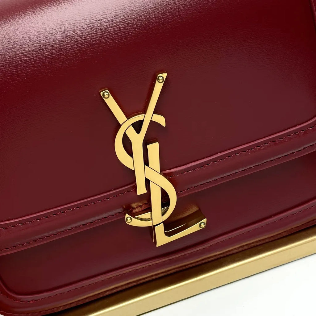 Solferino 7.5 in Box Leather Shoulder Bag 634306.Zx