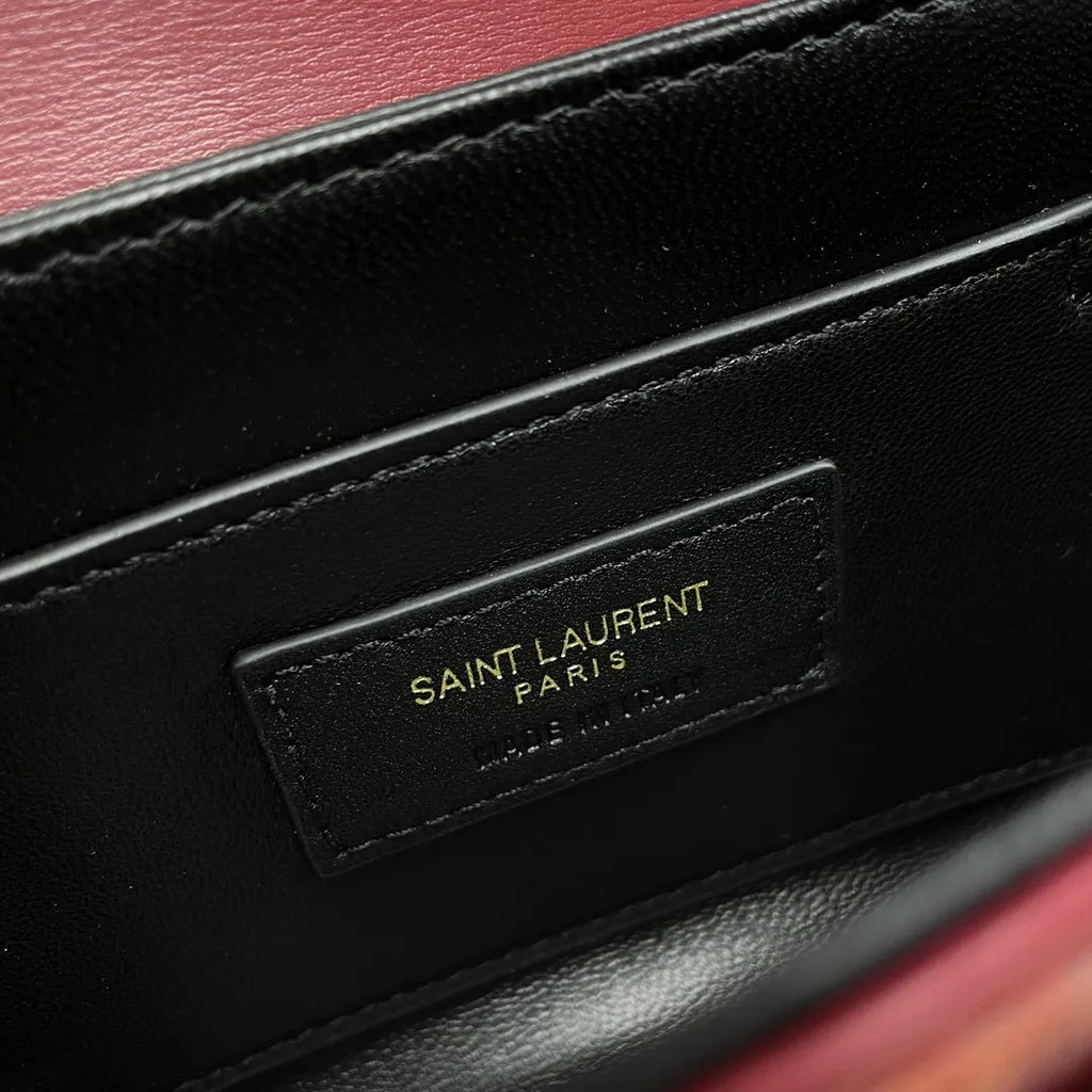 Solferino 7.5 in Box Leather Shoulder Bag 634306.Zx