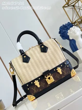 Speedy Bandouliére Monogram Canvas 8.7 in Handbag M28761