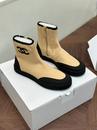 Stretch Lycra Short Boots 252040