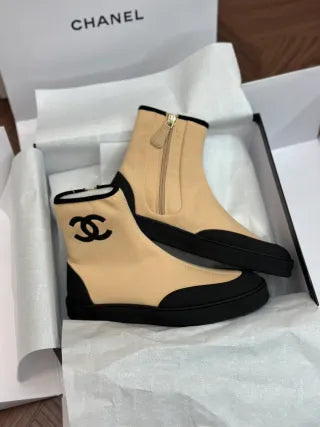 Stretch Lycra Short Boots 252040