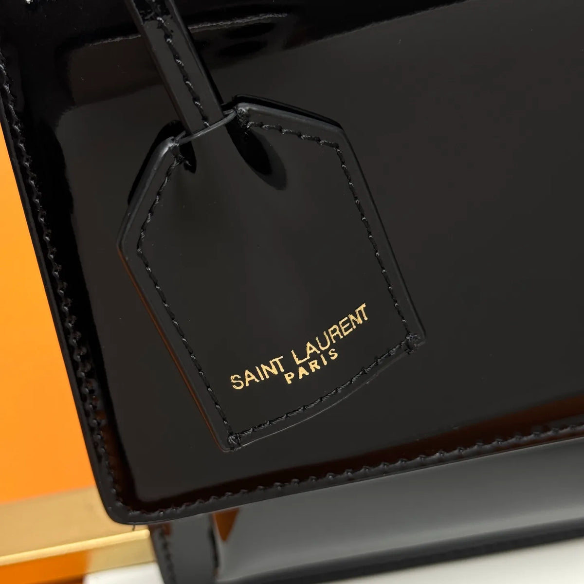 Sunset 8.7 in Patent Leather Bag 442906
