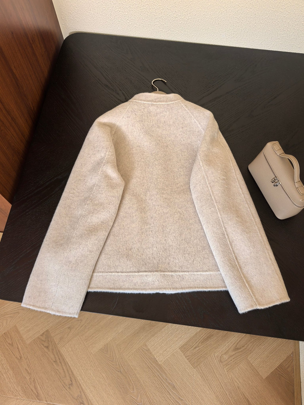 TL 488433 Women's Oatmeal Coat Jacket