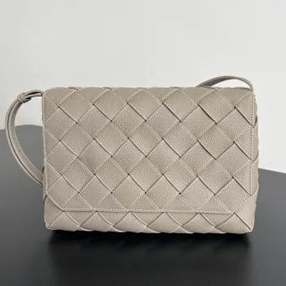 Unisex BV Diago Leather 12.6 in Crossbody Bag 815796