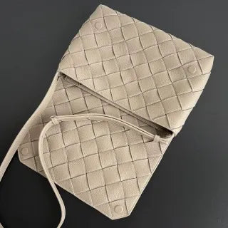 Unisex BV Diago Leather 12.6 in Crossbody Bag 815796