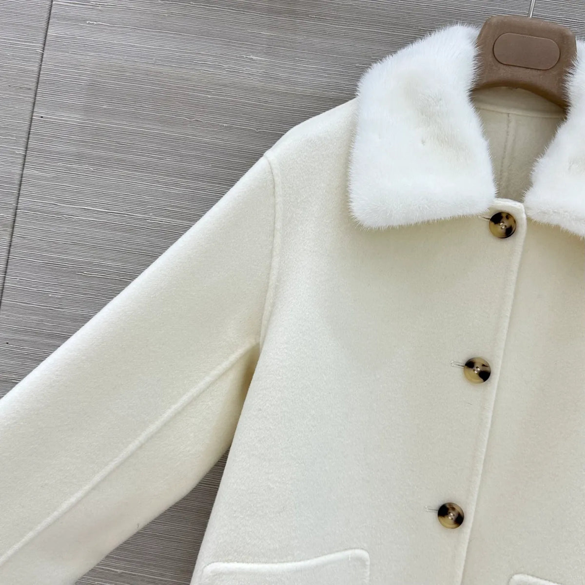 Unisex Classic Tailored Long Overcoat