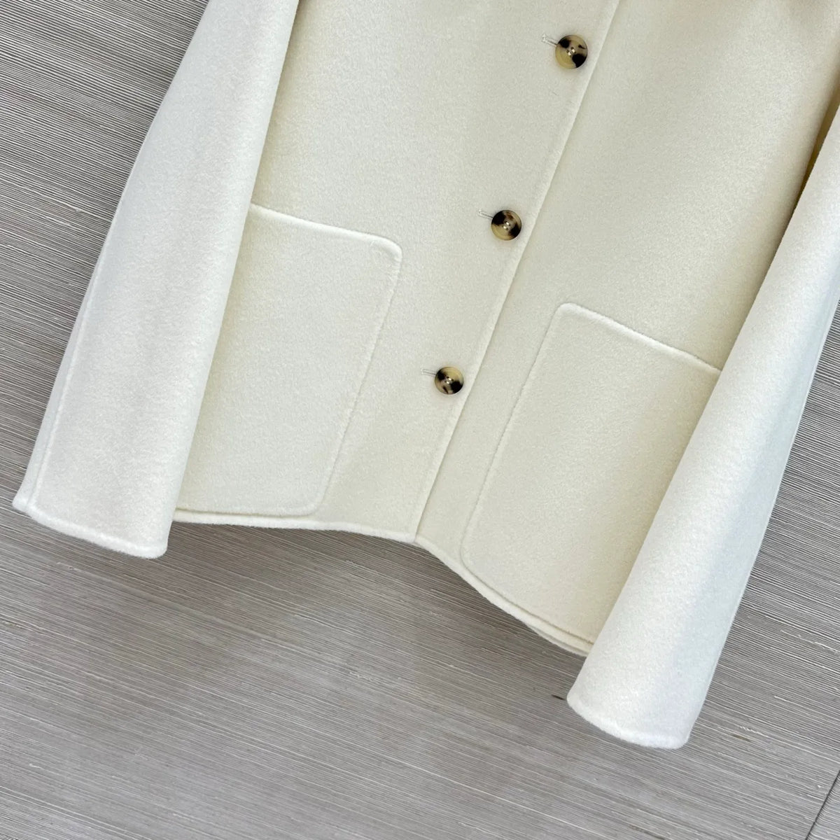 Unisex Classic Tailored Long Overcoat