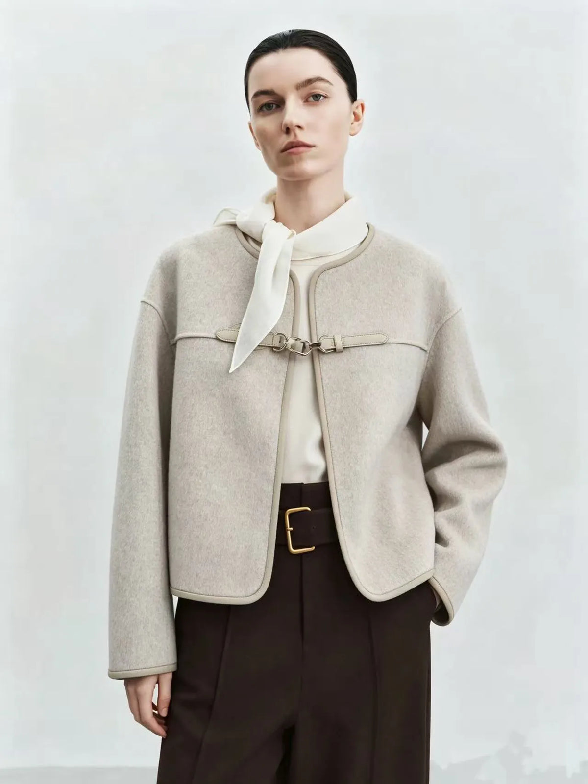 Unisex Classic Tailored Outerwear Coat