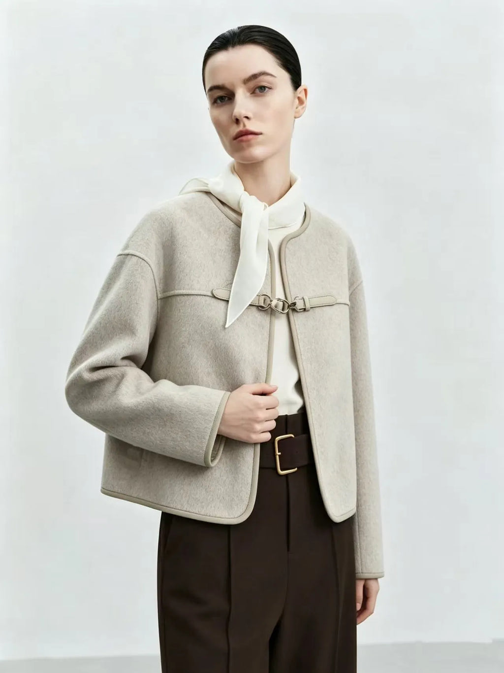 Unisex Classic Tailored Outerwear Coat