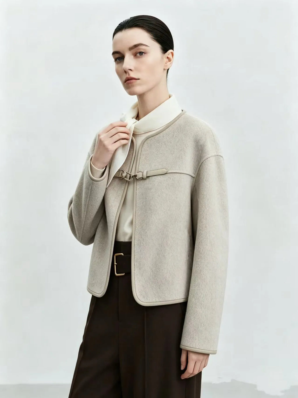 Unisex Classic Tailored Outerwear Coat