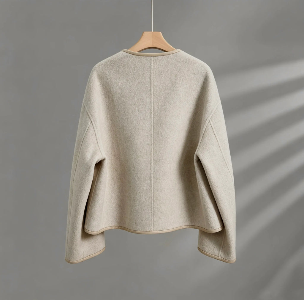 Unisex Classic Tailored Outerwear Coat