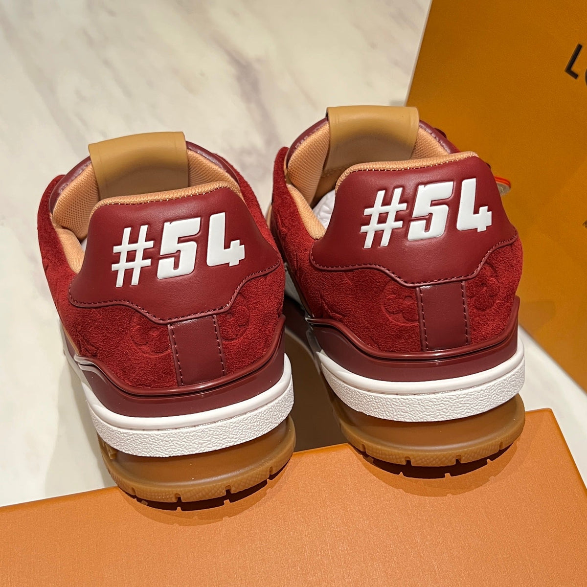Unisex Trainer #54 Suede and Fabric Sneakers