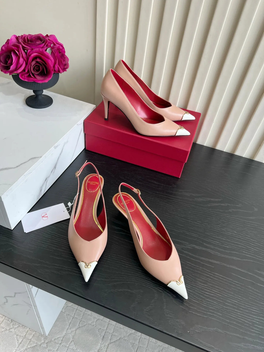 VAL Women's Valentin Pointed Toe Pumps