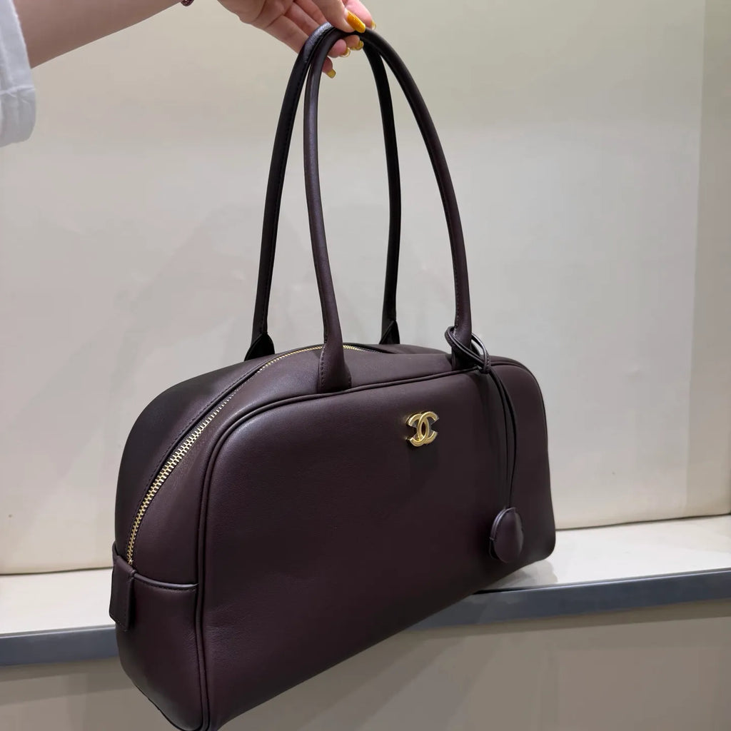 Vintage Retro Bowling Leather Shoulder Bag 139966