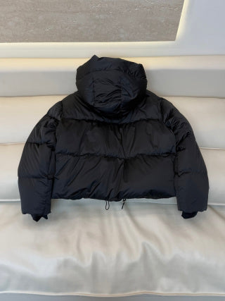 Women's 90% White Goose Down Short Puffer Jacket