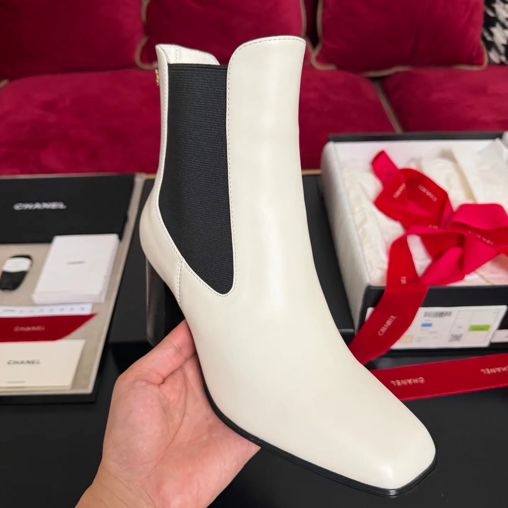 Women's Ankle Boots White 349381