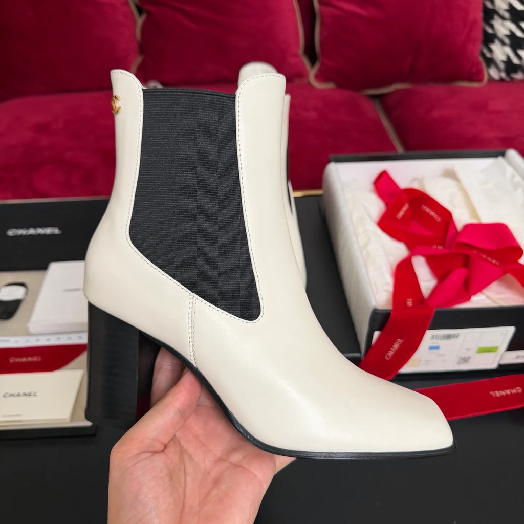 Women's Ankle Boots White 349381