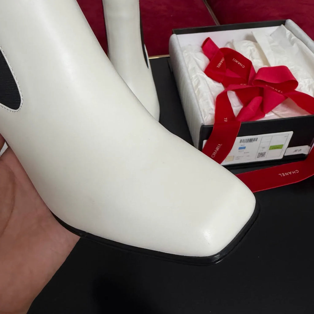 Women's Ankle Boots White 349381