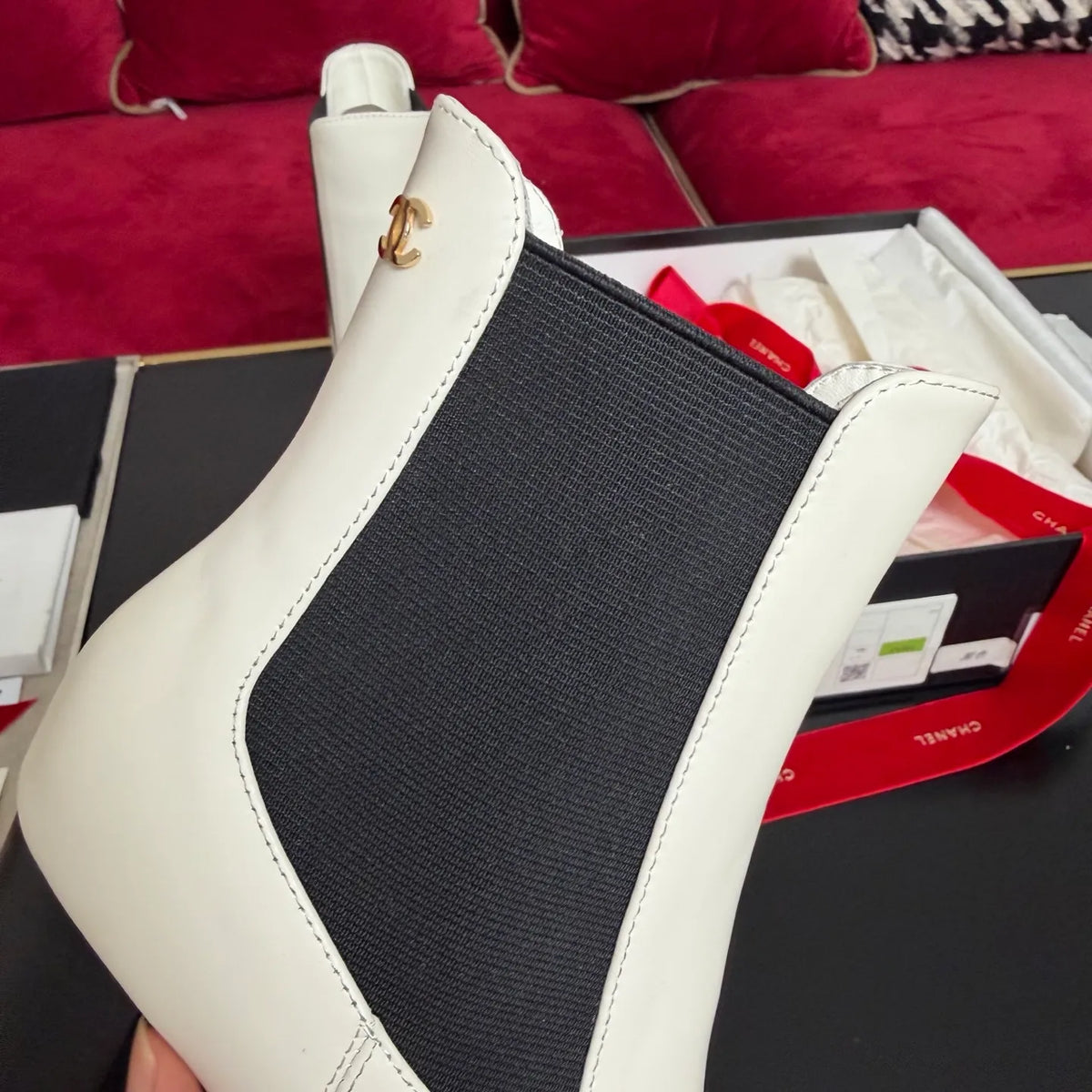 Women's Ankle Boots White 349381