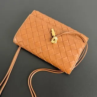 Women's BV Andiamo Leather 7.5 in Crossbody Bag 836940