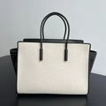 Women's BV Barbara Canvas Leather 14.6 in Handbag 868327