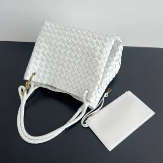 Women's BV Intrecciato Leather 11.8 in Shoulder Bag 796571