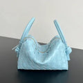Women's BV Loop Leather 7.5 in Shoulder Bag 796615