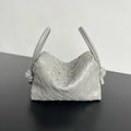 Women's BV Loop Leather 7.5 in Shoulder Bag 796615