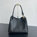 Women's BV Parachute Leather 11.8 in Shoulder Bag 796571