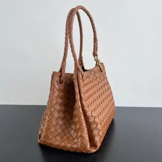 Women's BV Parachute Leather 11.8 in Shoulder Bag 796571