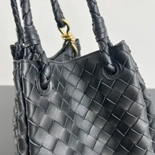 Women's BV Parachute Leather 11.8 in Shoulder Bag 796571