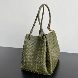 Women's BV Parachute Leather 11.8 in Shoulder Bag 796571
