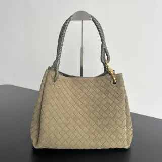 Women's BV Parachute Suede 11.8 in Shoulder Bag 796571