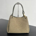 Women's BV Parachute Suede 11.8 in Shoulder Bag 796571