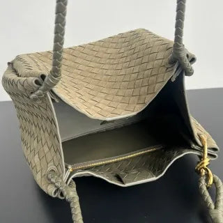 Women's BV Parachute Suede 11.8 in Shoulder Bag 796571