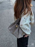Women's Casual Pocket Shoulder Tote Bag 139888