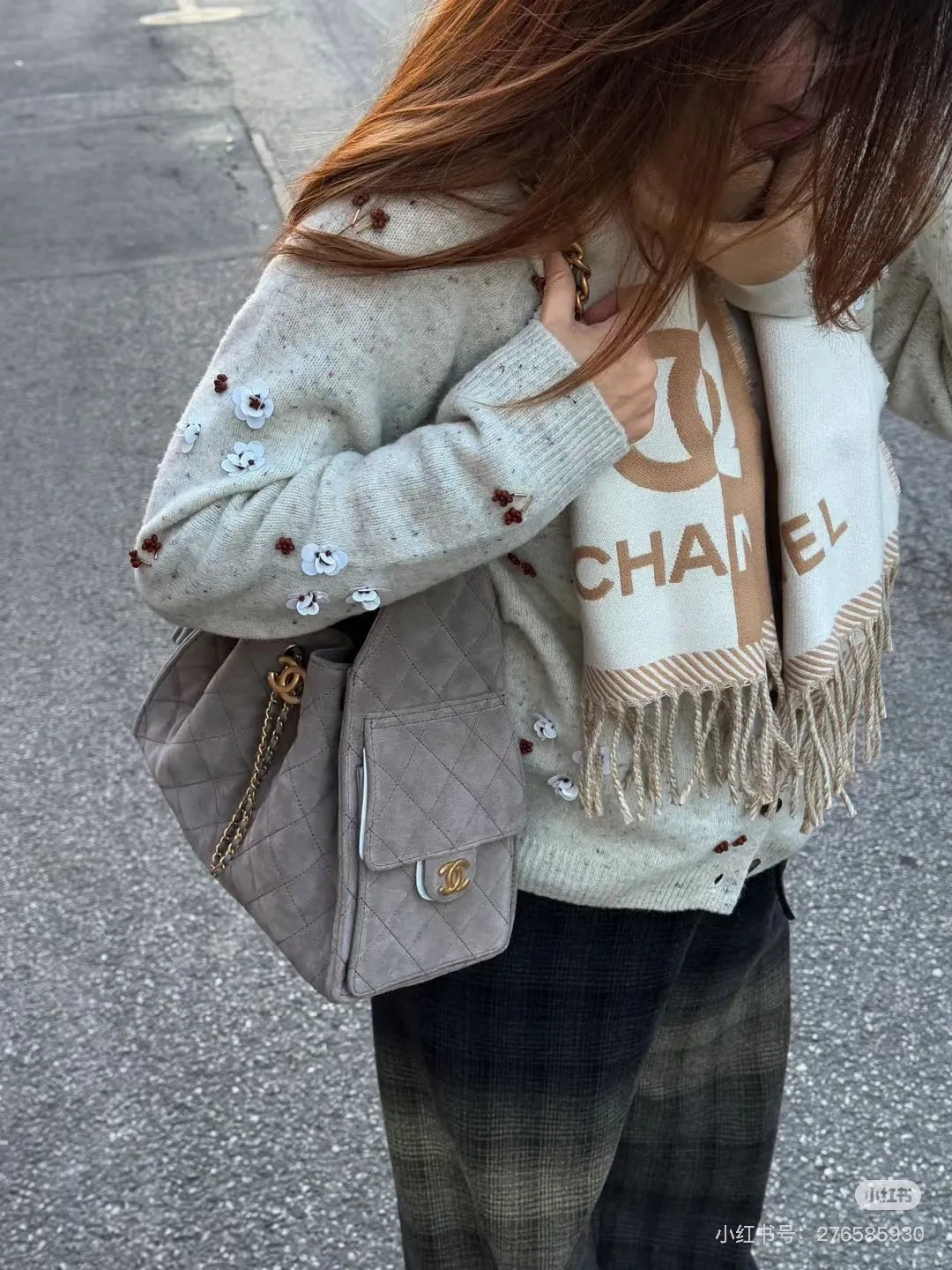 Women's Casual Pocket Shoulder Tote Bag 139888