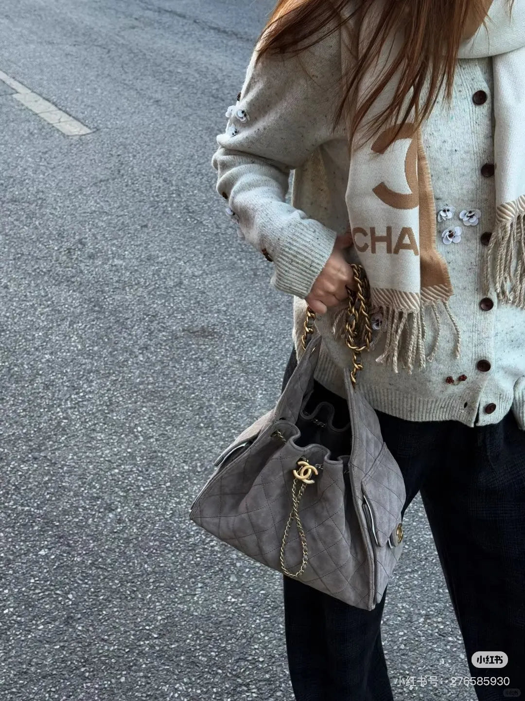 Women's Casual Pocket Shoulder Tote Bag 139888