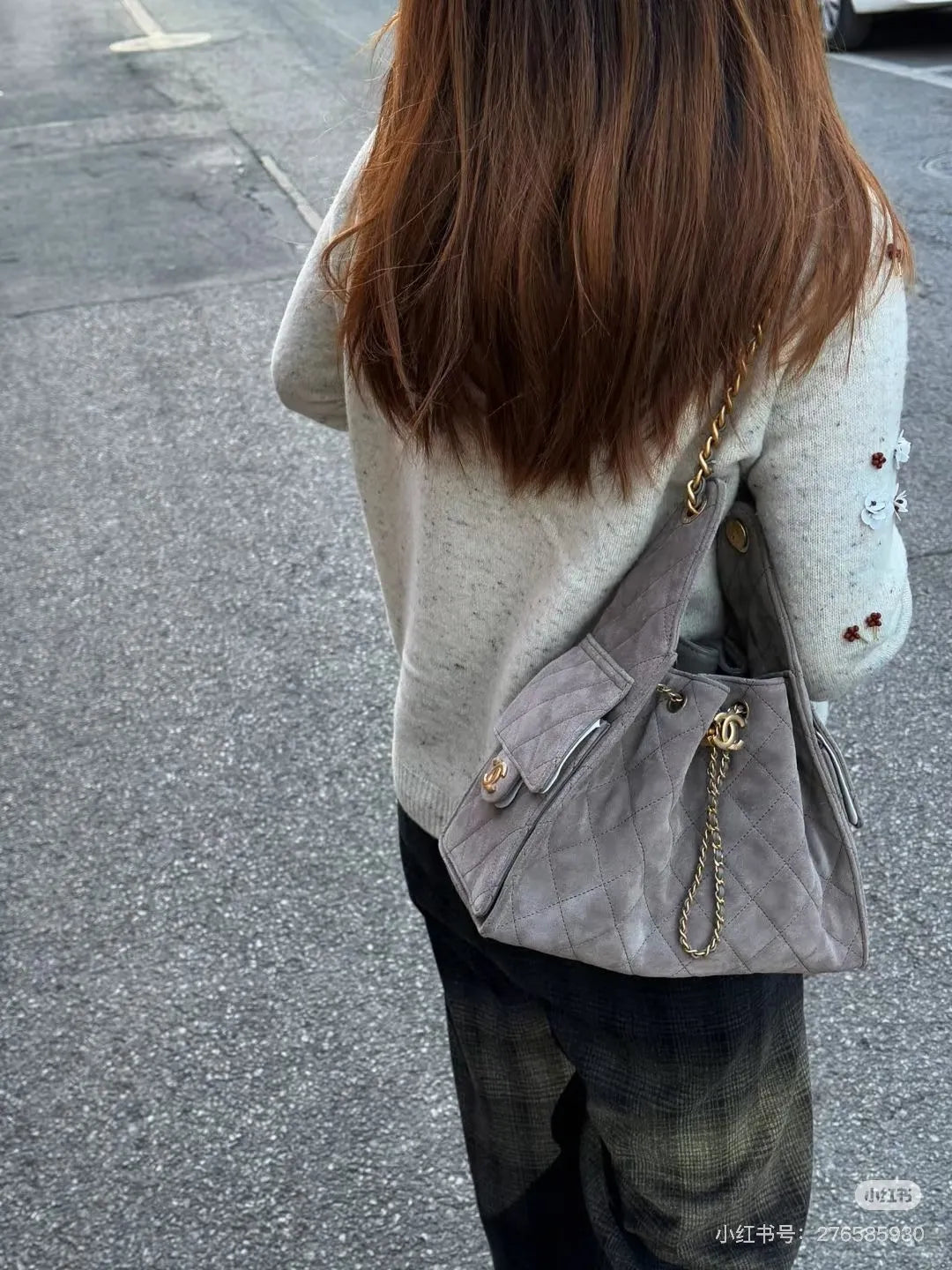 Women's Casual Pocket Shoulder Tote Bag 139888