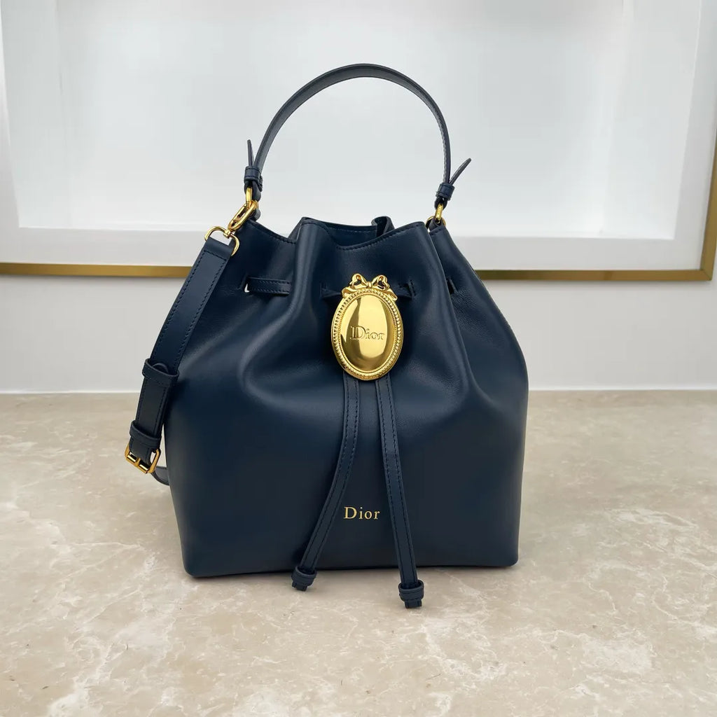 Women's Lady Dior Cowhide 9.4 in Bucket Bag 1539 289972