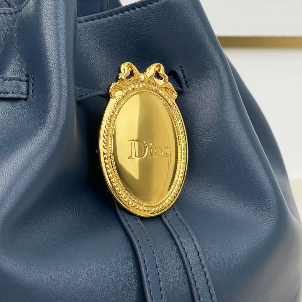 Women's Lady Dior Cowhide 9.4 in Bucket Bag 1539 289972