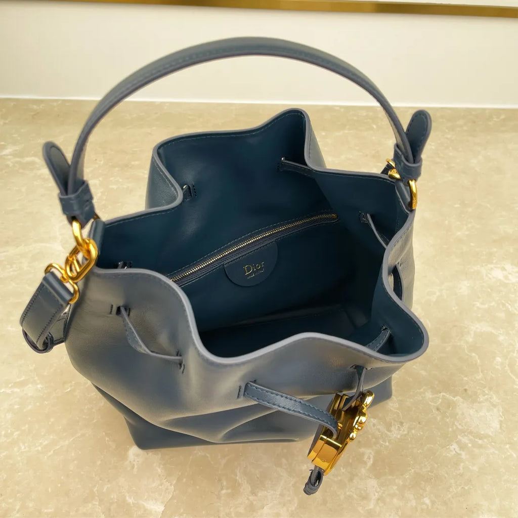 Women's Lady Dior Cowhide 9.4 in Bucket Bag 1539 289972