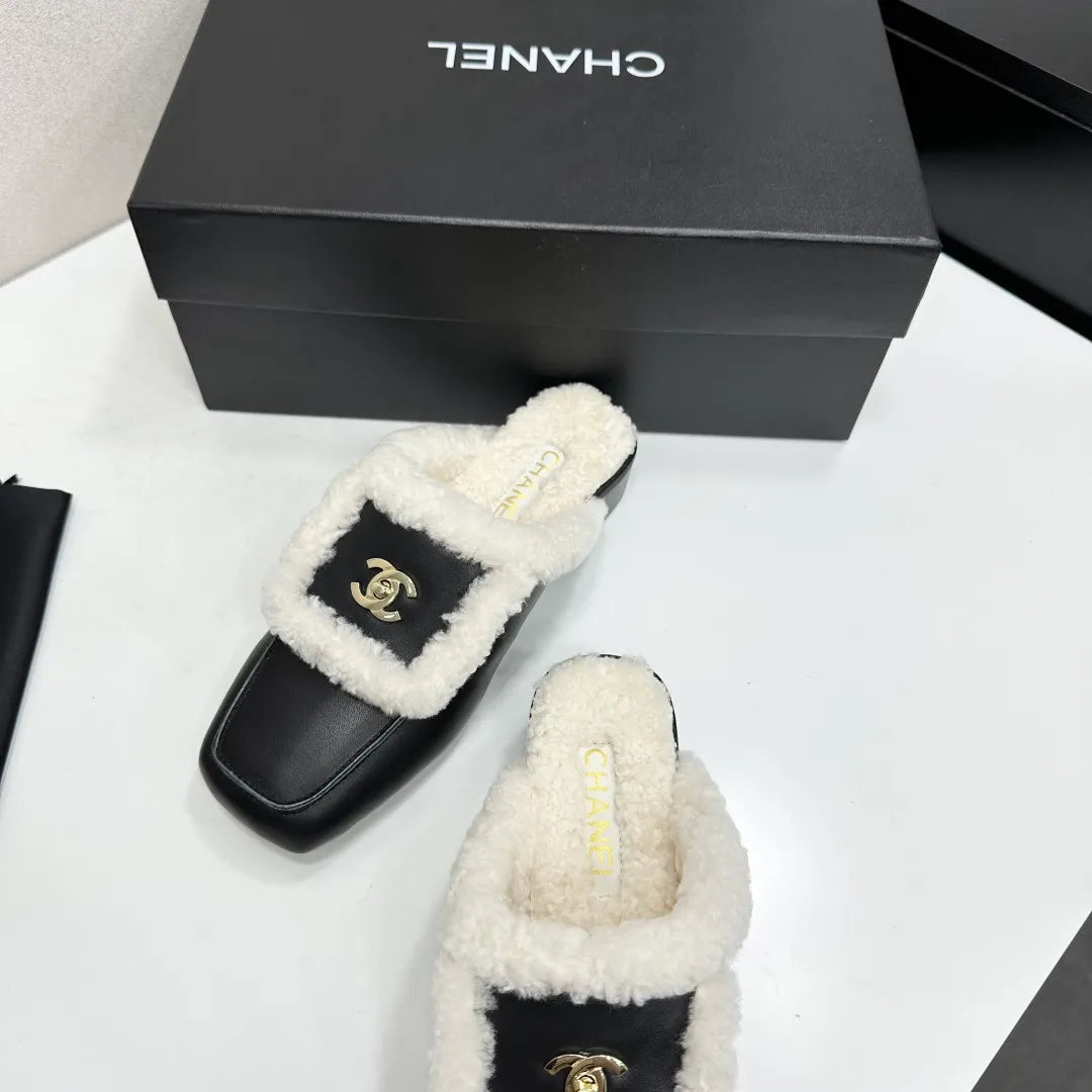 Women's Leather Wool Lining Shoes Genuine Leather Sole 2026
