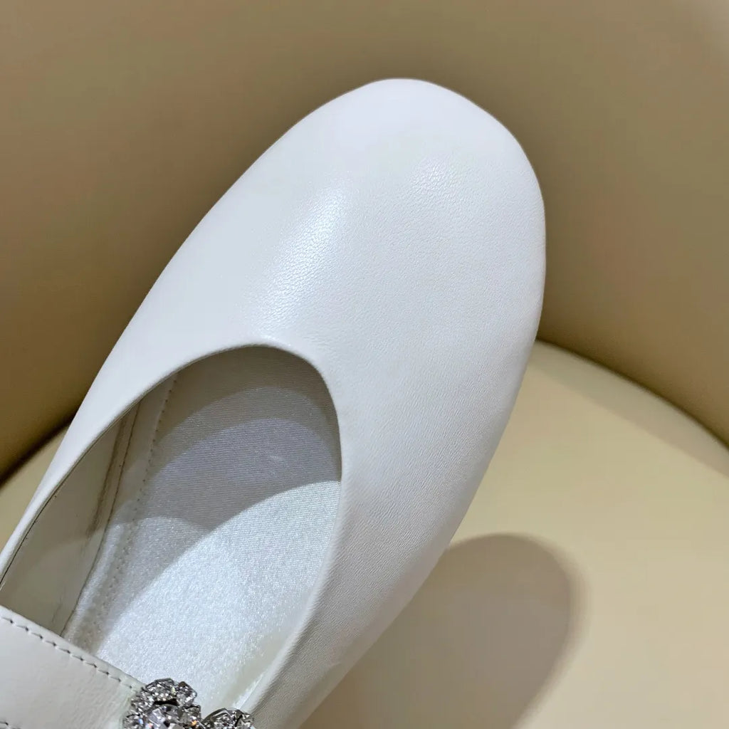Women's Roger Vivier Square Buckle Mary Janes 279208