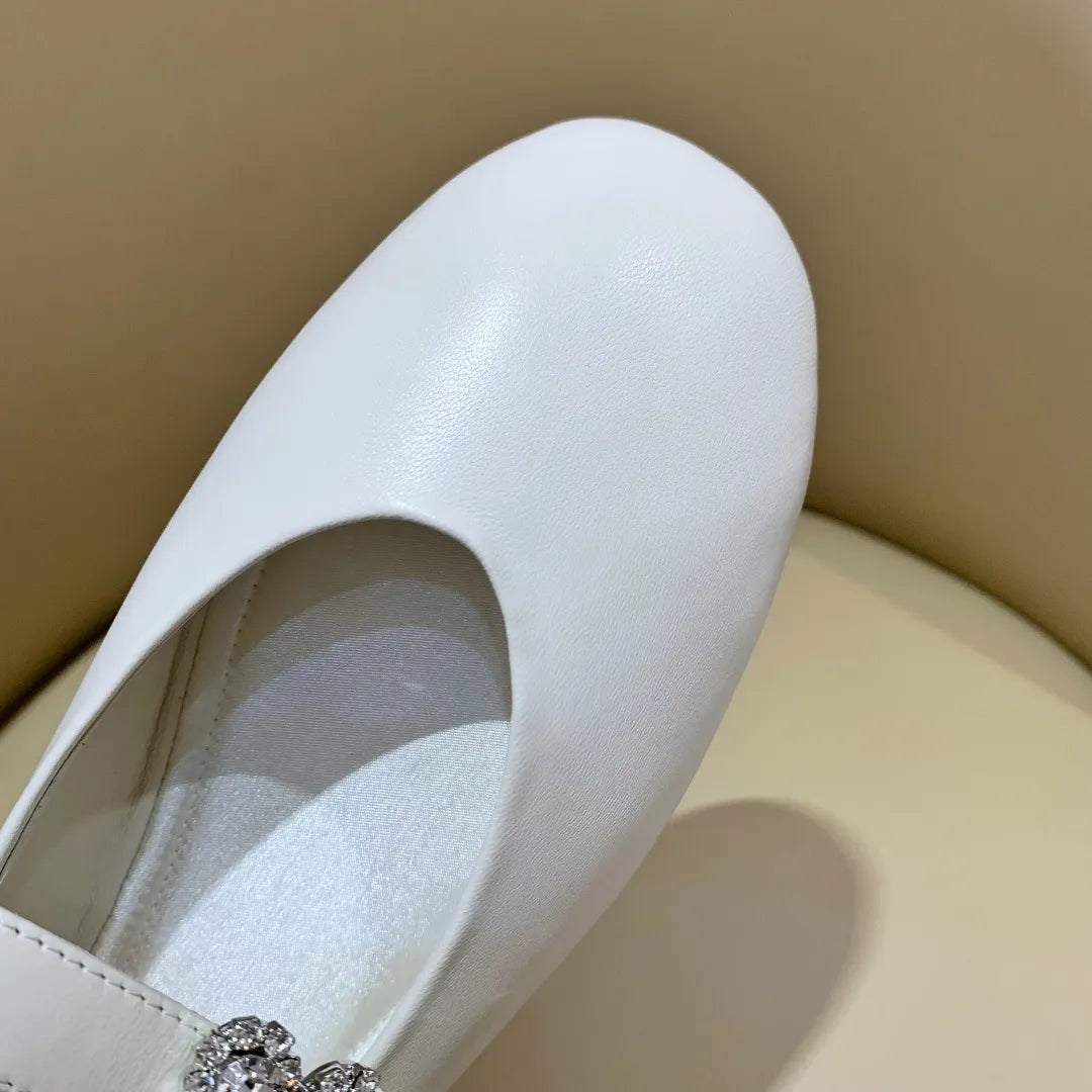 Women's Roger Vivier Square Buckle Mary Janes 279208