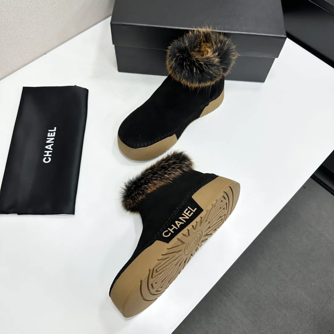 Women's Sandals Cowhide Crystal Sheepskin Rubber 2026