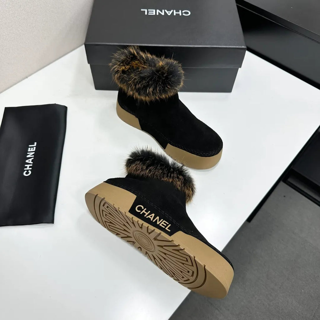Women's Sandals Cowhide Crystal Sheepskin Rubber 2026