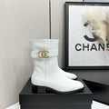 Women's Short Flat Sandals Cowhide Crystal Sheepskin 2026