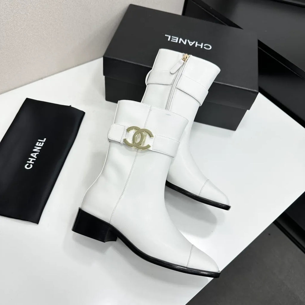 Women's Short Flat Sandals Cowhide Crystal Sheepskin 2026